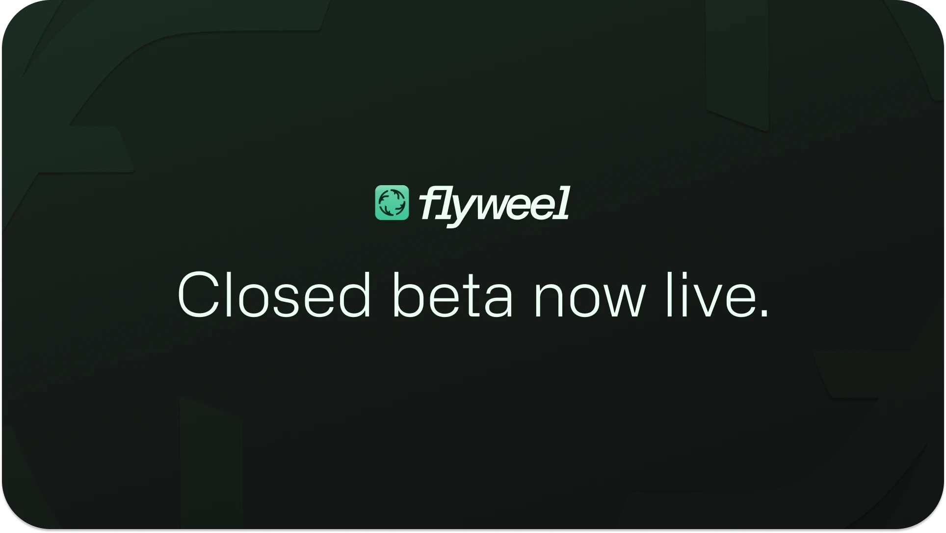 Hero image for Closed Beta: Now LIVE