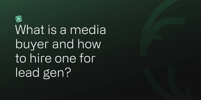 Performance media buyer managing digital ad campaigns for lead generation