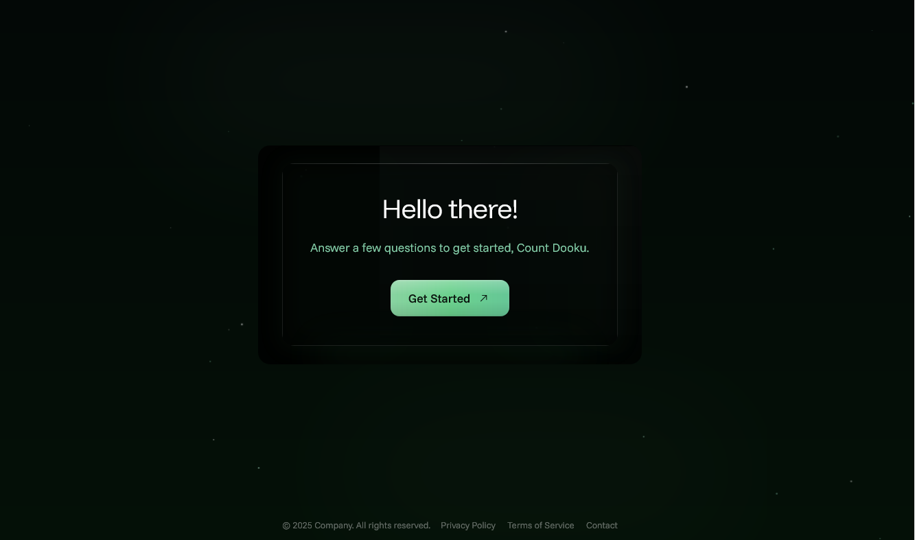 v0 AI-Styled Form Flow Template